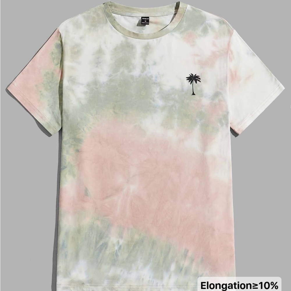 Manfinity Pastel Tie-Dye T-Shirt
